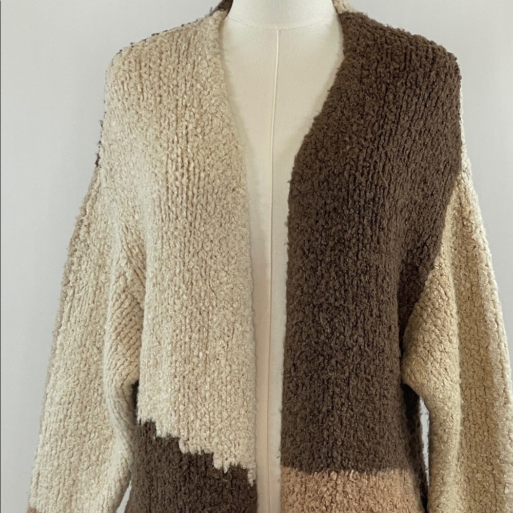 Osman Yousefzada x RTR Colorblock Cardigan Sweater, M - Picture 7 of 12